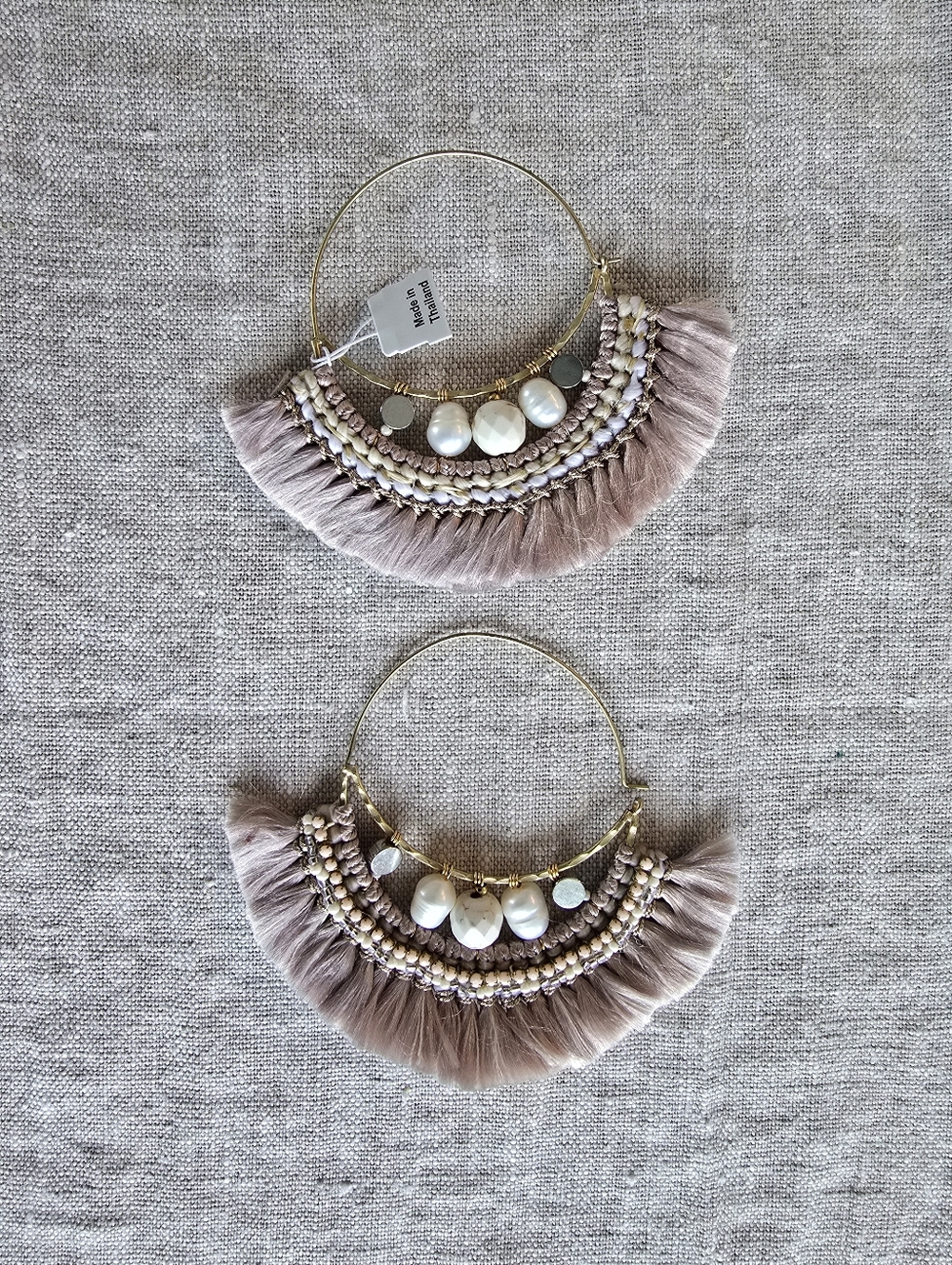 Anthropologie Earrings Hoops Bohemian